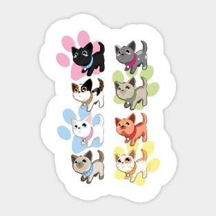 Pussy Cats Sticker